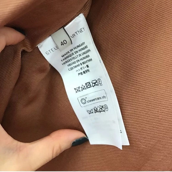 Stella McCartney faux tan Mongolian fur vest Small - Picture 3 of 6